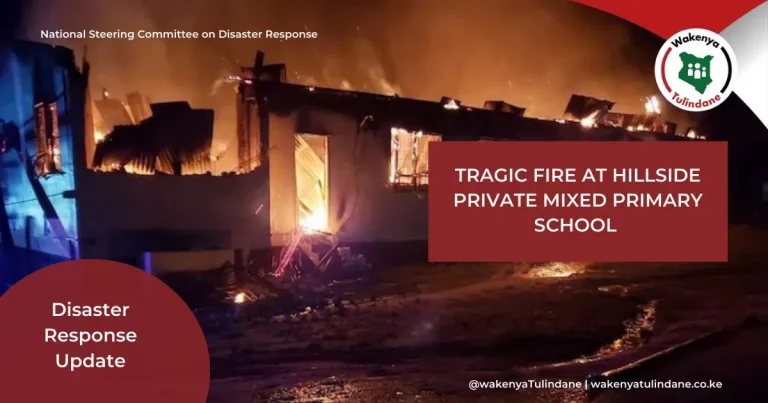 Tragic Fire at Hillside Private Mixed Primary School